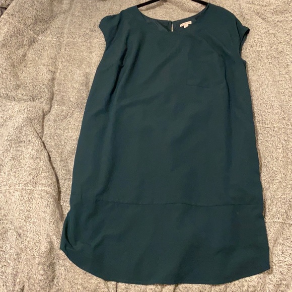 Deep green pocket dress - Picture 1 of 3